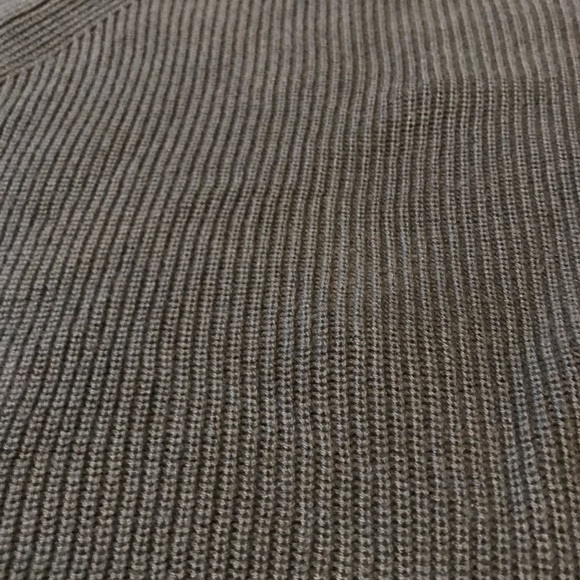 LOFT Dark grey bell sleeved knit sweater - Picture 8 of 8